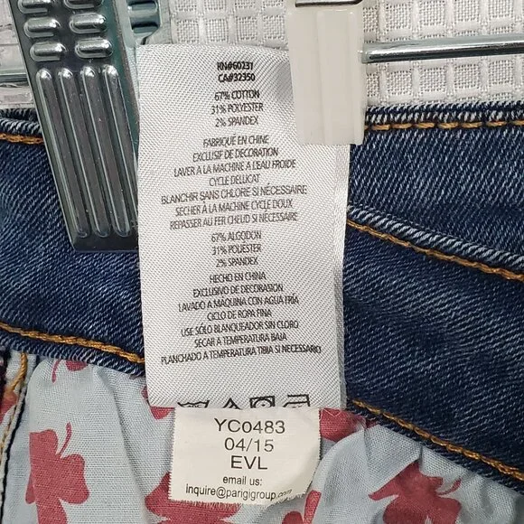 Lucky Brand Girls 14 Zoe Jegging Denim Jeans Skinny Low Rise Stretch Legging - Picture 10 of 15